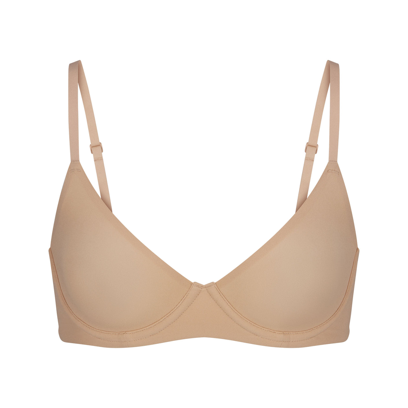 FITS EVERYBODY UNLINED DEMI BRA | CLAY