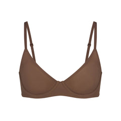 SKIMS Hosiery Least Support Stretchy Bralette Brown Oxide XXS/XS NWT - $22  New With Tags - From Jessica