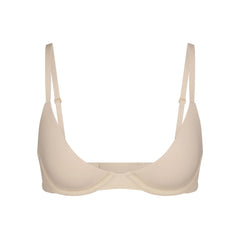 SKIMS SMOOTHING INTIMATES UNLINED FULL COVERAGE BRA IN SAND SIZE