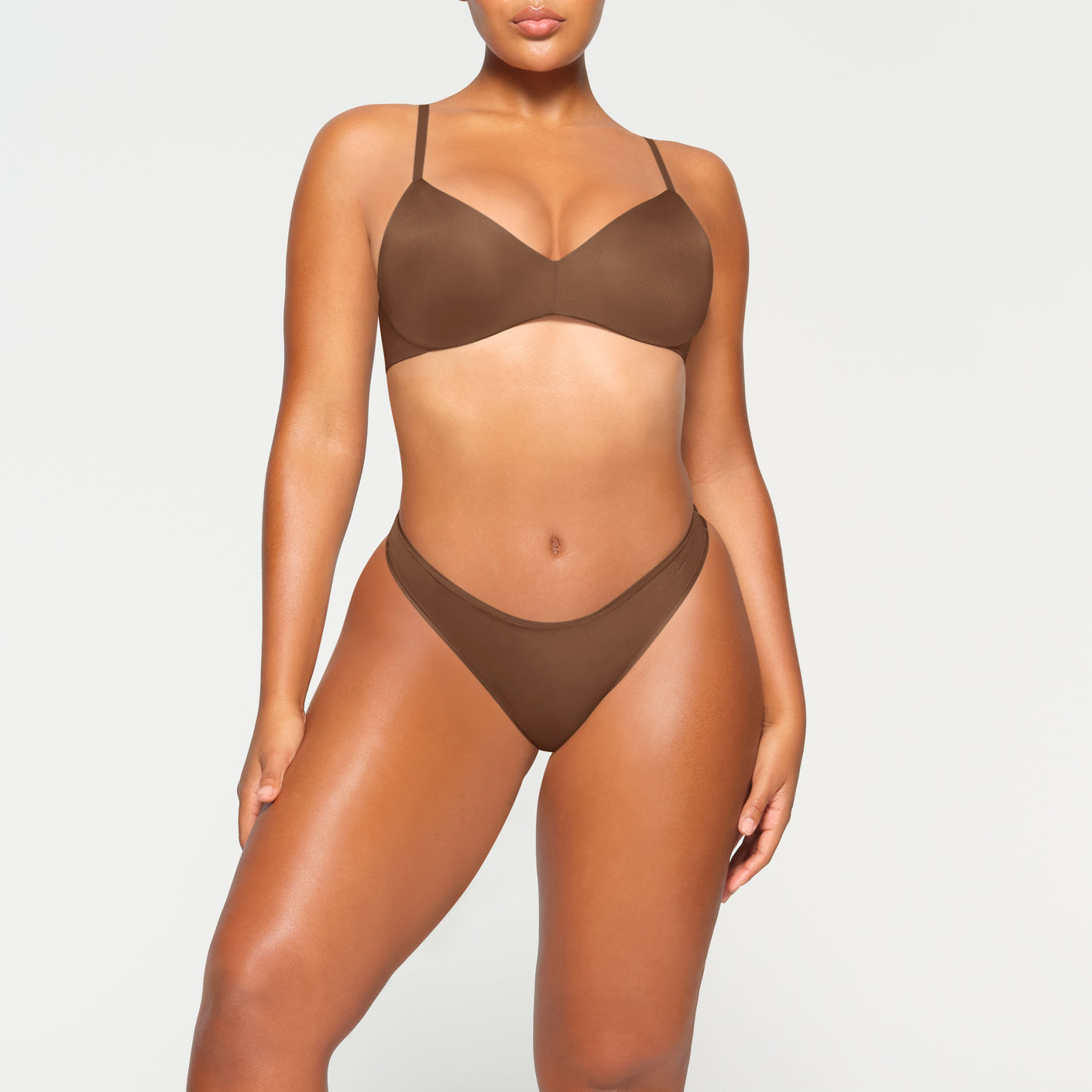 SKIMS Ultimate Push Up Plunge Bra Tan Size 34 B - $35 (37% Off Retail) New  With Tags - From Jenny