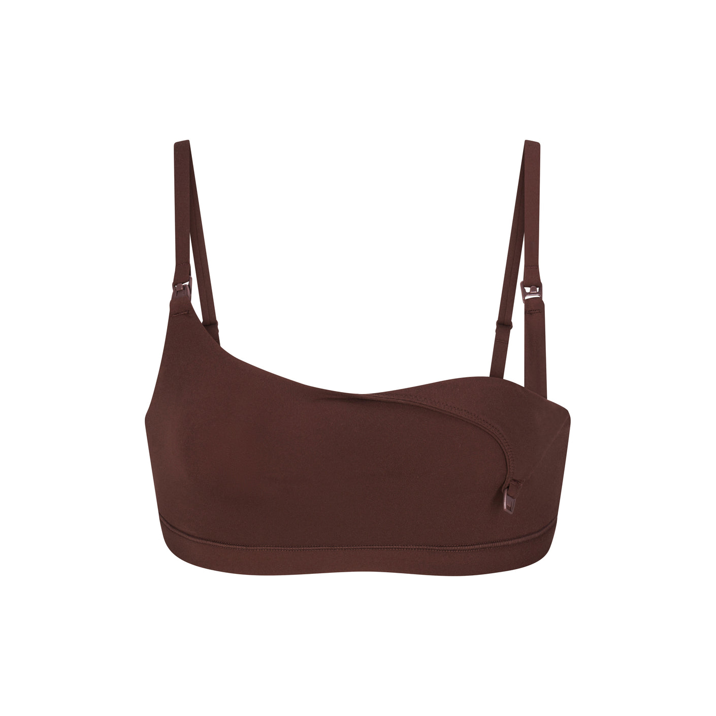 Track Adaptive Fits Everybody Scoop Bralette - Cocoa - 3X at Skims