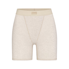 SKIMS Boyfriend stretch-modal and cotton-blend jersey boxer shorts - Light  Heather Grey