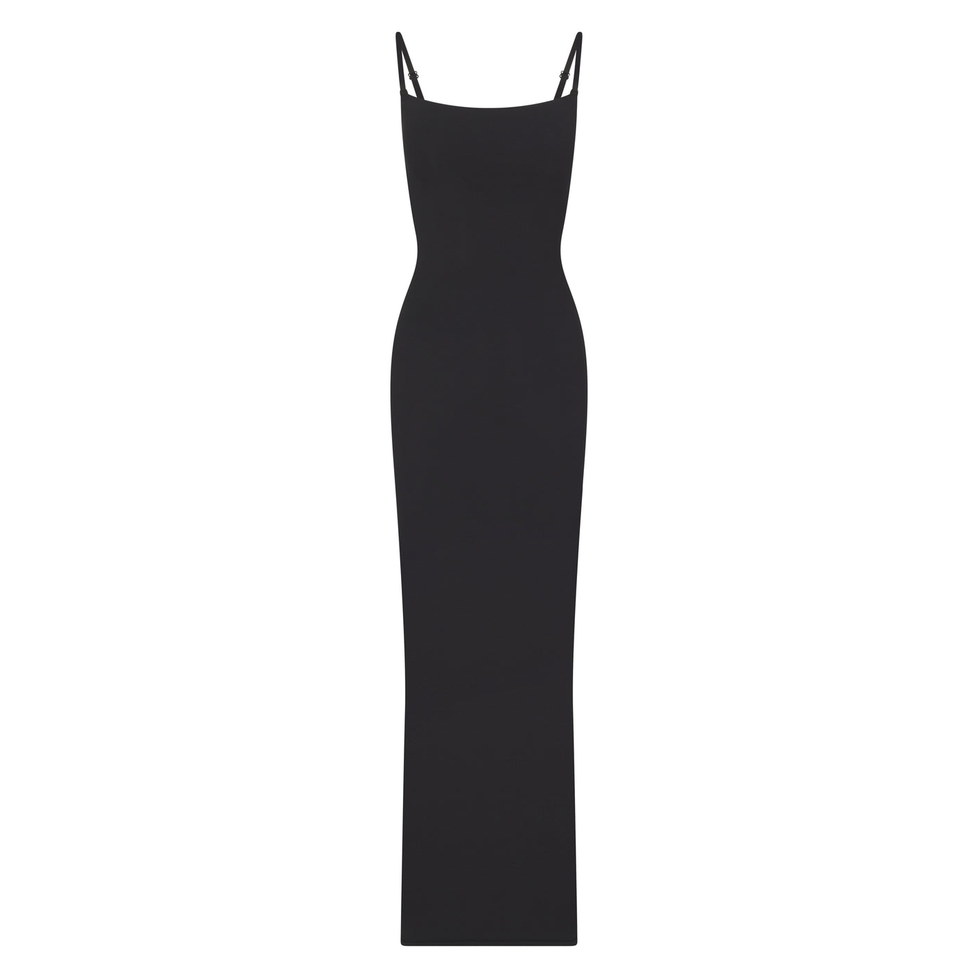 Fits Everybody Long Slip Dress - Onyx