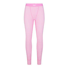 Track Soft Lounge Fold Over Pant - Bubble Gum - 2X at Skims