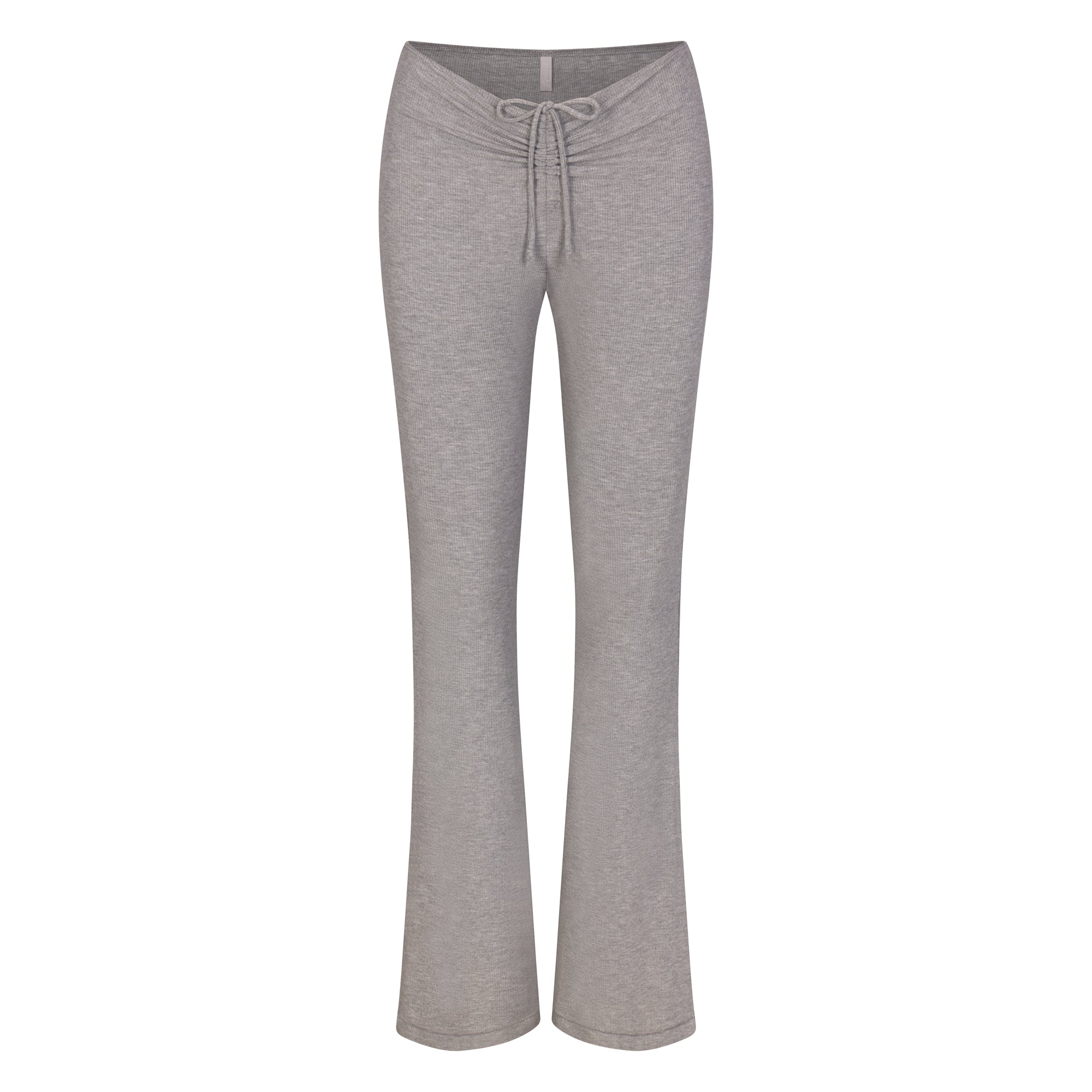 SOFT LOUNGE RUCHED PANT | HEATHER GREY