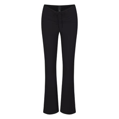 COTTON JERSEY STRAIGHT LEG PANT