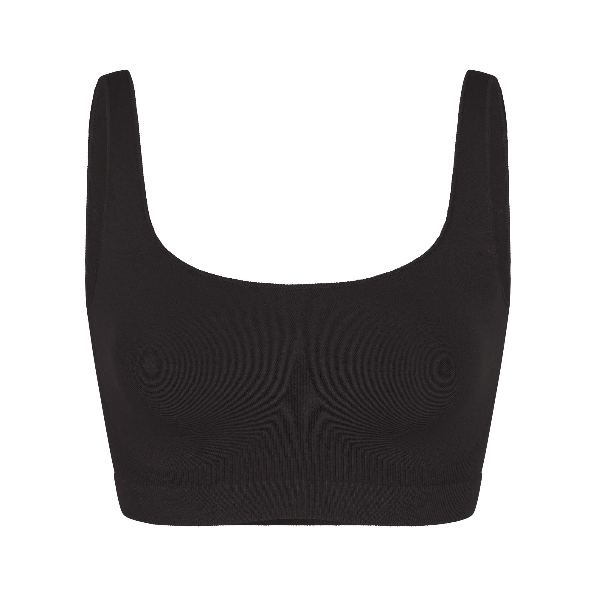 RECYCLED NYLON BRALETTE | ONYX