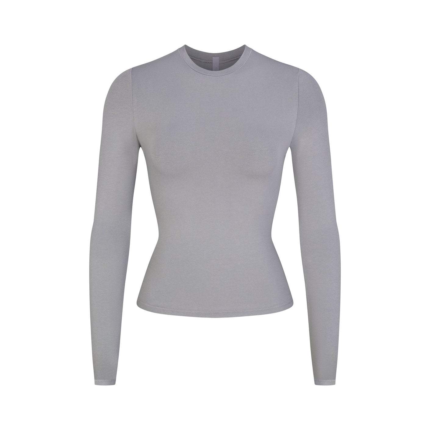 COTTON JERSEY LONG SLEEVE T-SHIRT