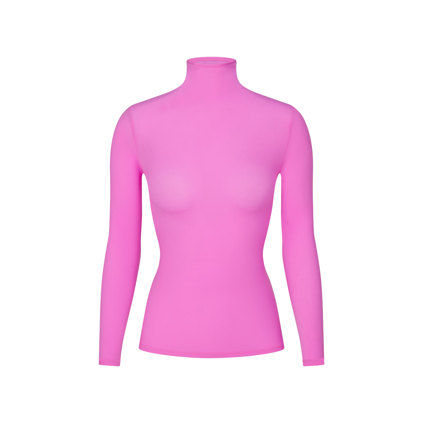 FITS EVERYBODY TURTLENECK TOP | NEON ORCHID