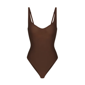 SKIMS Seamless Sculpt Brief Bodysuit - Onyx