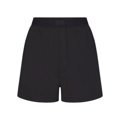 SKIMS Cotton Collection ribbed cotton-blend jersey boxer shorts