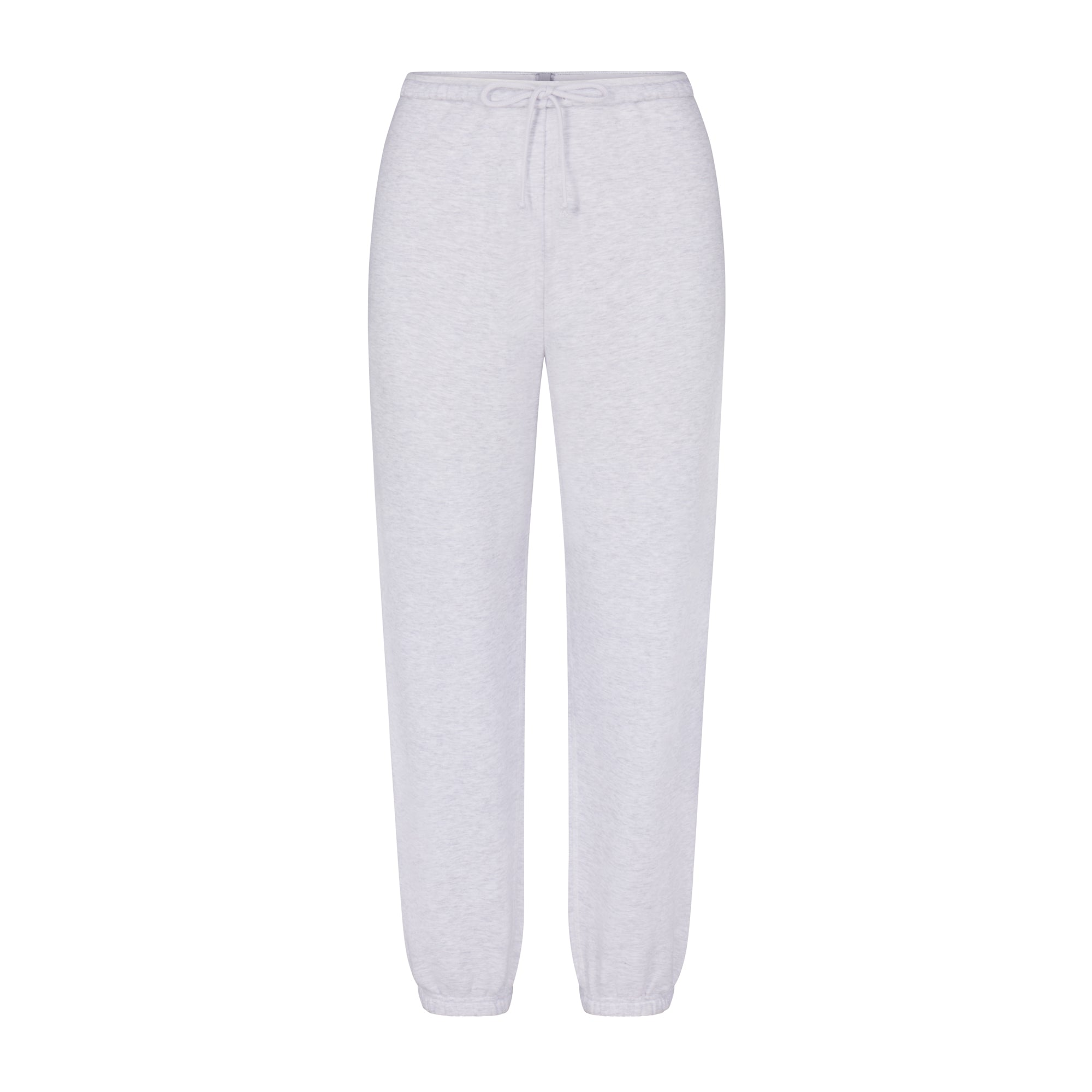 COTTON FLEECE JOGGER | LIGHT HEATHER GREY