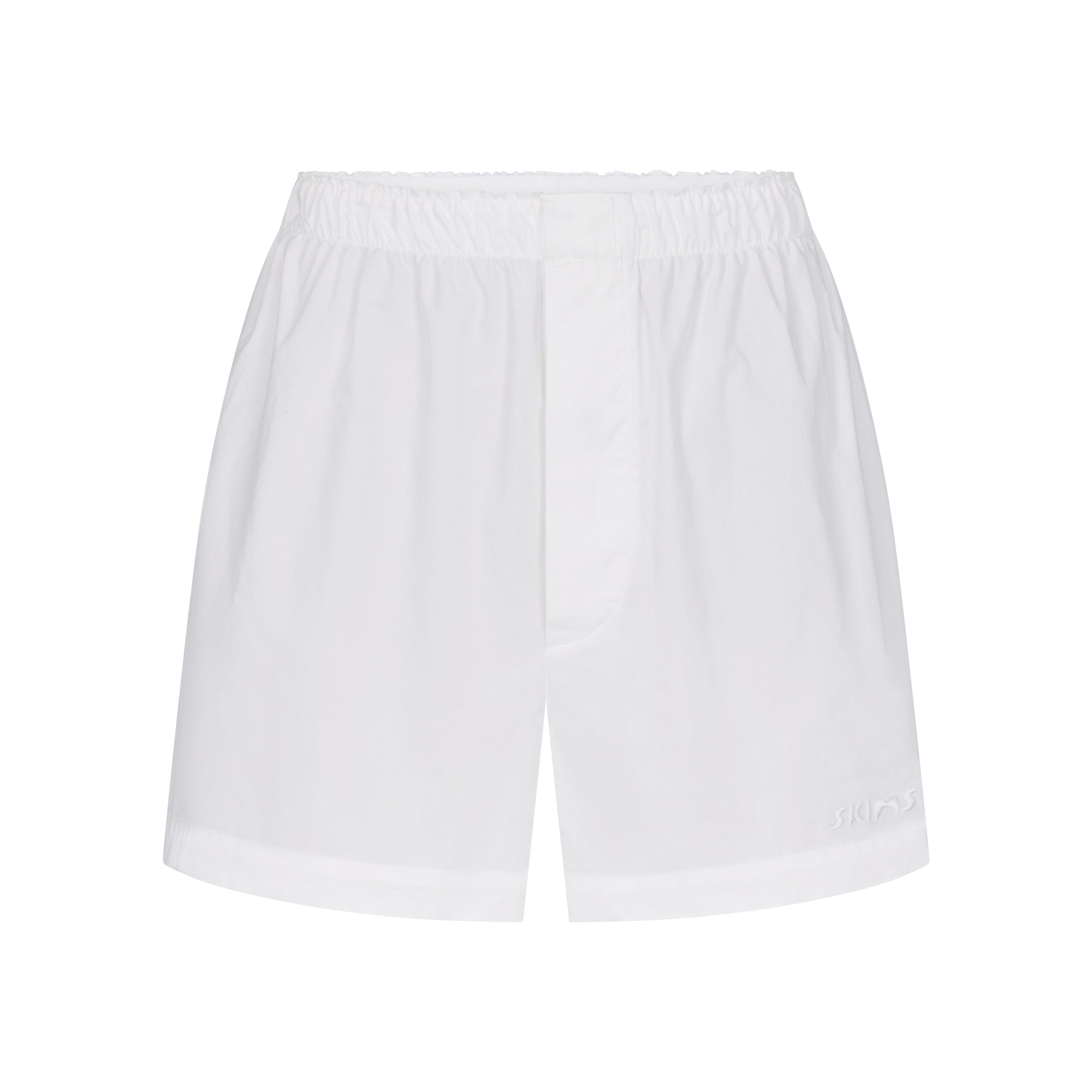 COTTON POPLIN SLEEP SHORT | SNOW LOGO