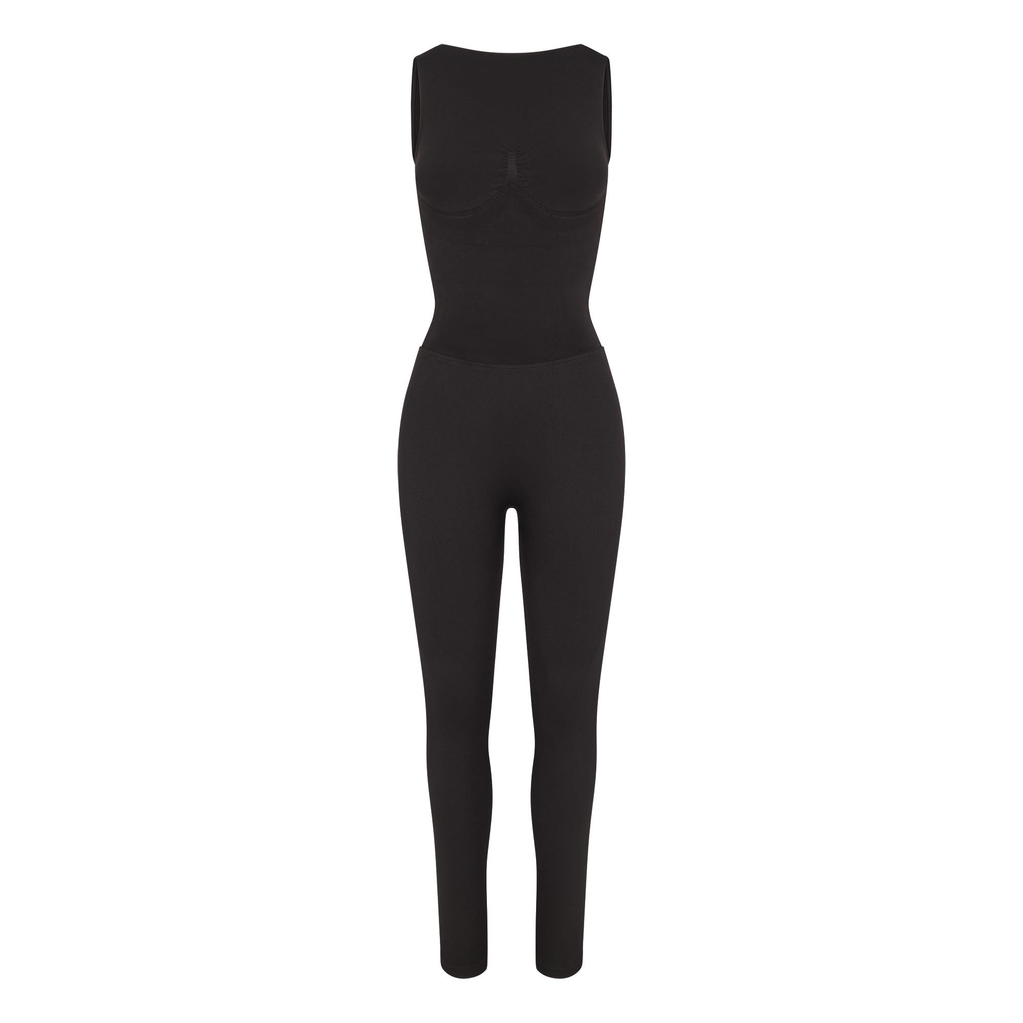 RECYCLED NYLON CATSUIT | ONYX - RECYCLED NYLON CATSUIT | ONYX