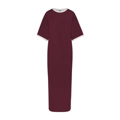 SKIMS Ribbed Long Sleeve Lounge Dress Peach  Lounge dress, Long sleeve  dress, Clothes design