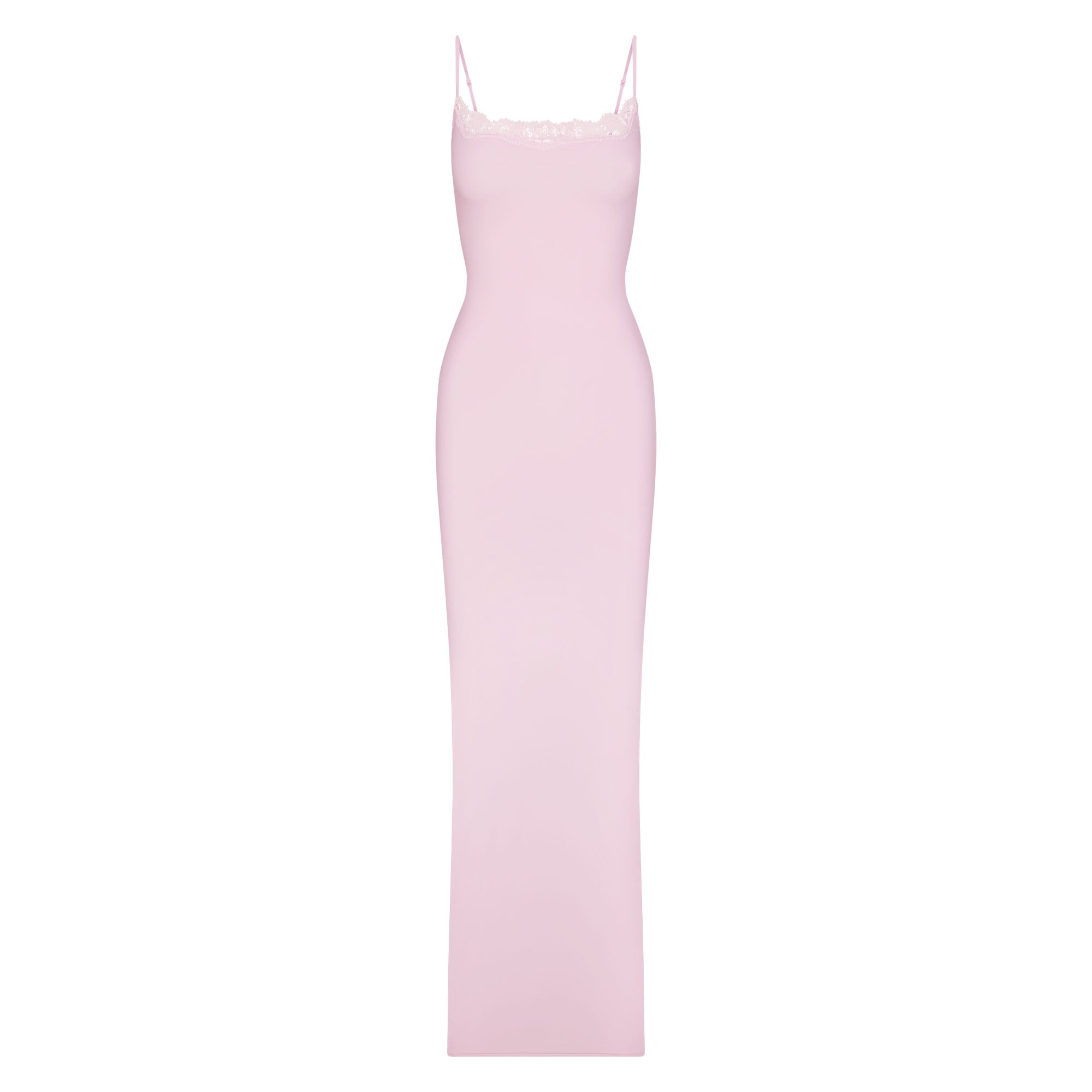 FITS EVERYBODY LACE LONG SLIP DRESS | CHERRY BLOSSOM TONAL