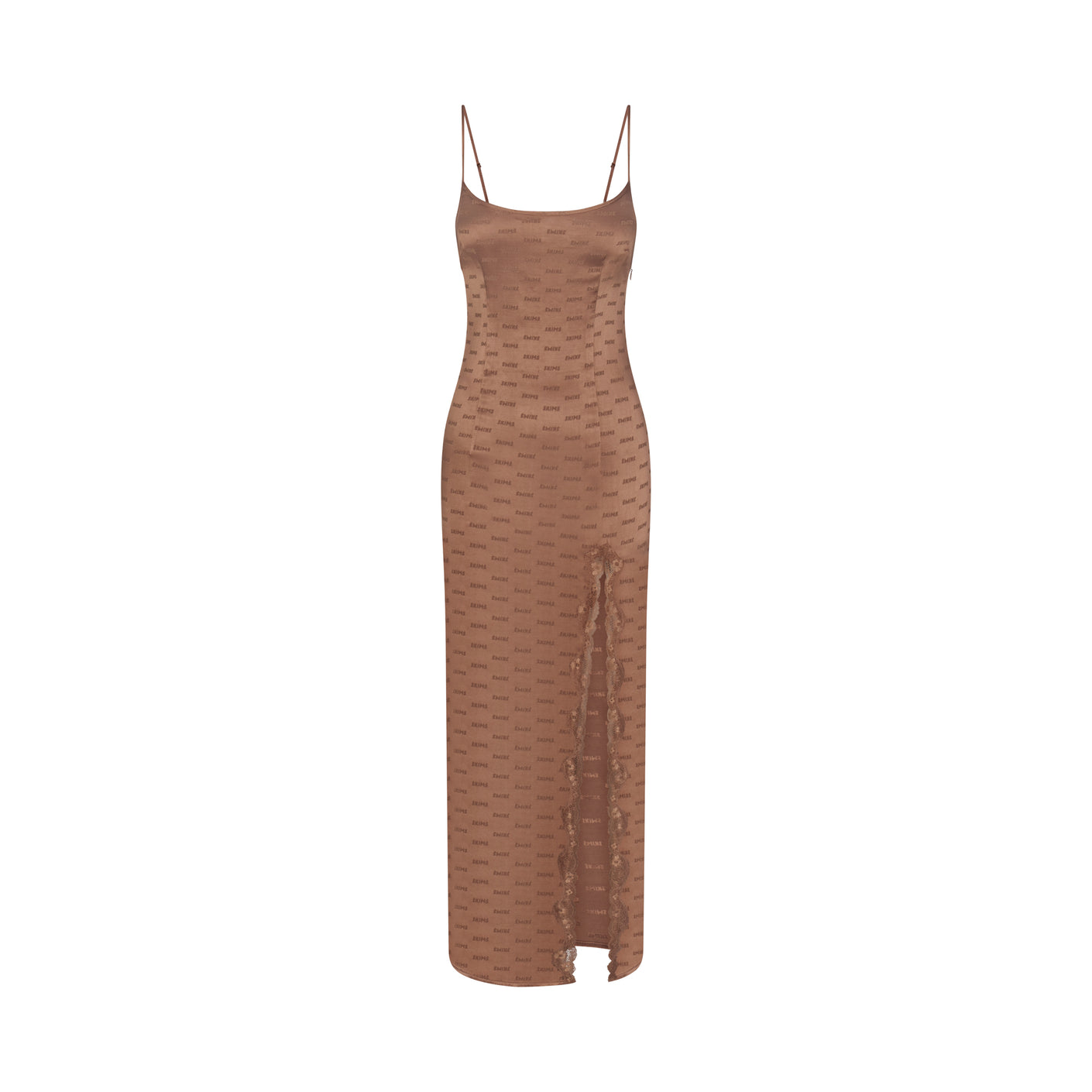 SKIMS JACQUARD LACE SLIP DRESS