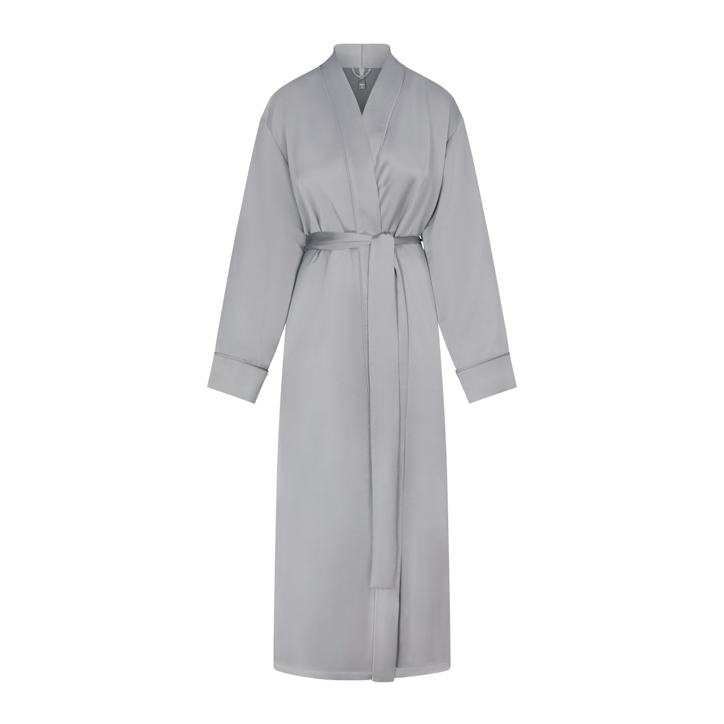 SKIMS SPORTY SATIN LONG ROBE | MIRROR