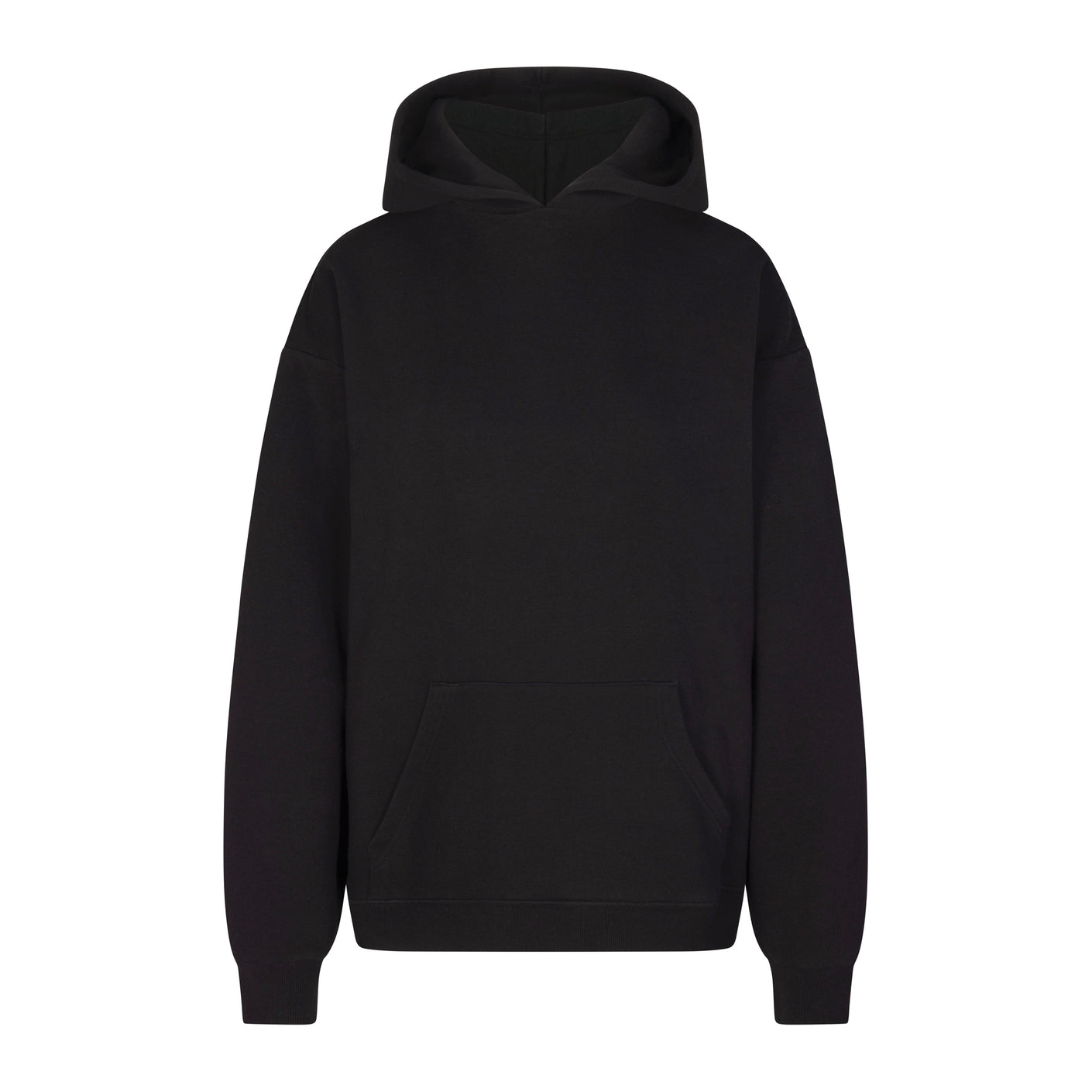 COTTON FLEECE OVERSIZED HOODIE