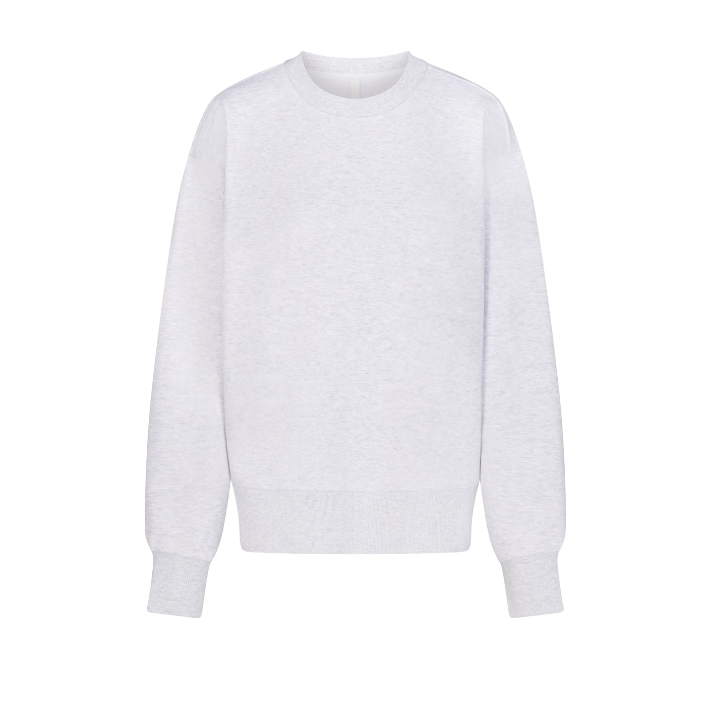 COTTON FLEECE OVERSIZED CREWNECK