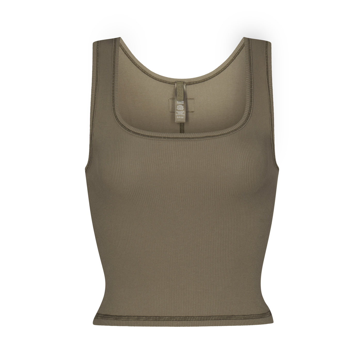 Cotton Rib Tank - Smoke - XS is in stock at Skims for $36.00 :  r/SkimsRestockAlerts