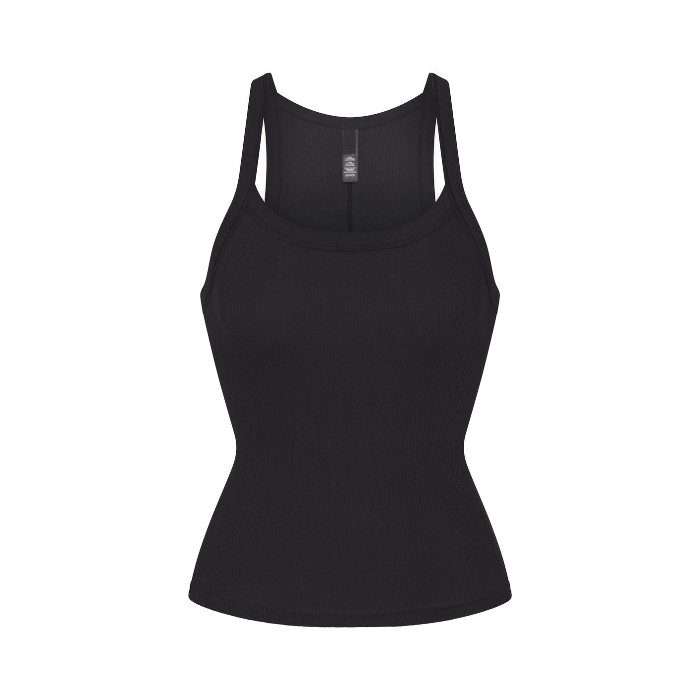 COTTON RIB SCOOP TANK | SOOT