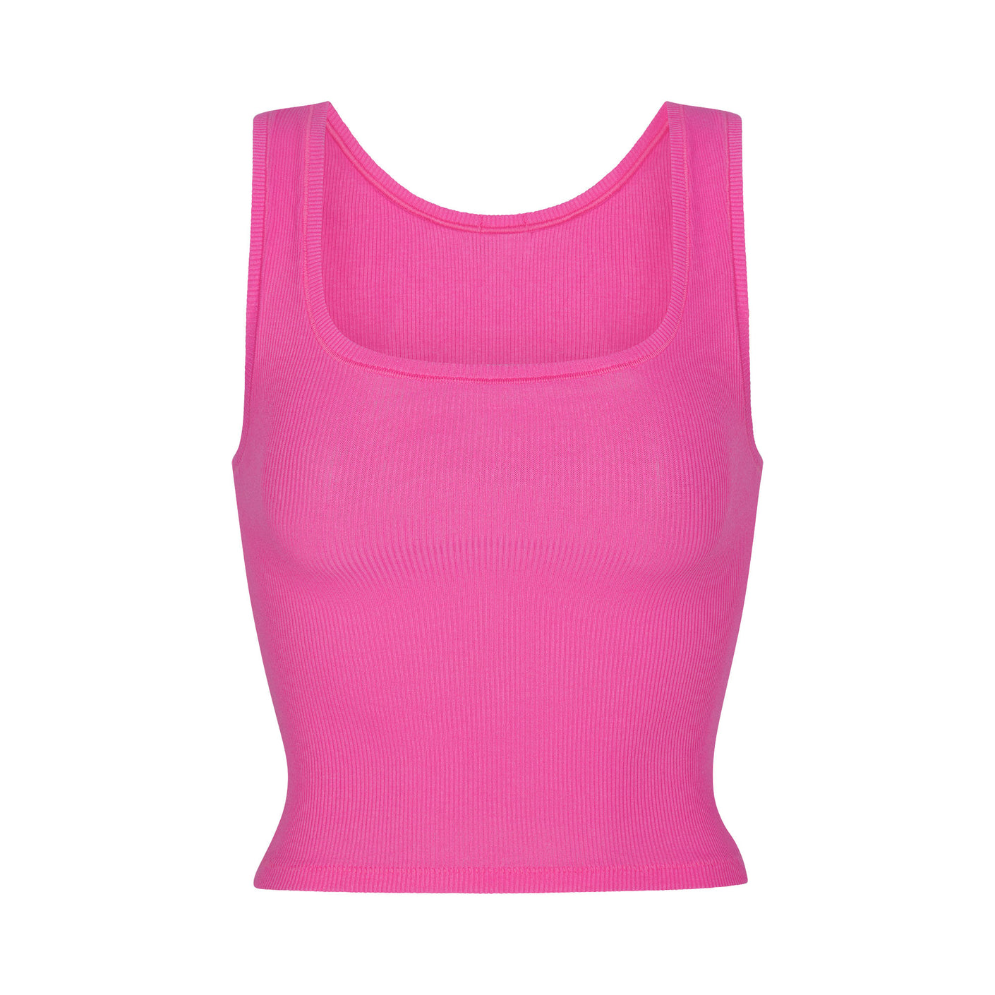discounted store‎ Medium LIMITED EDITION SKIMS RASPBERRY PINK RIBBED SET  TANK TOP AND SHORTS NWT