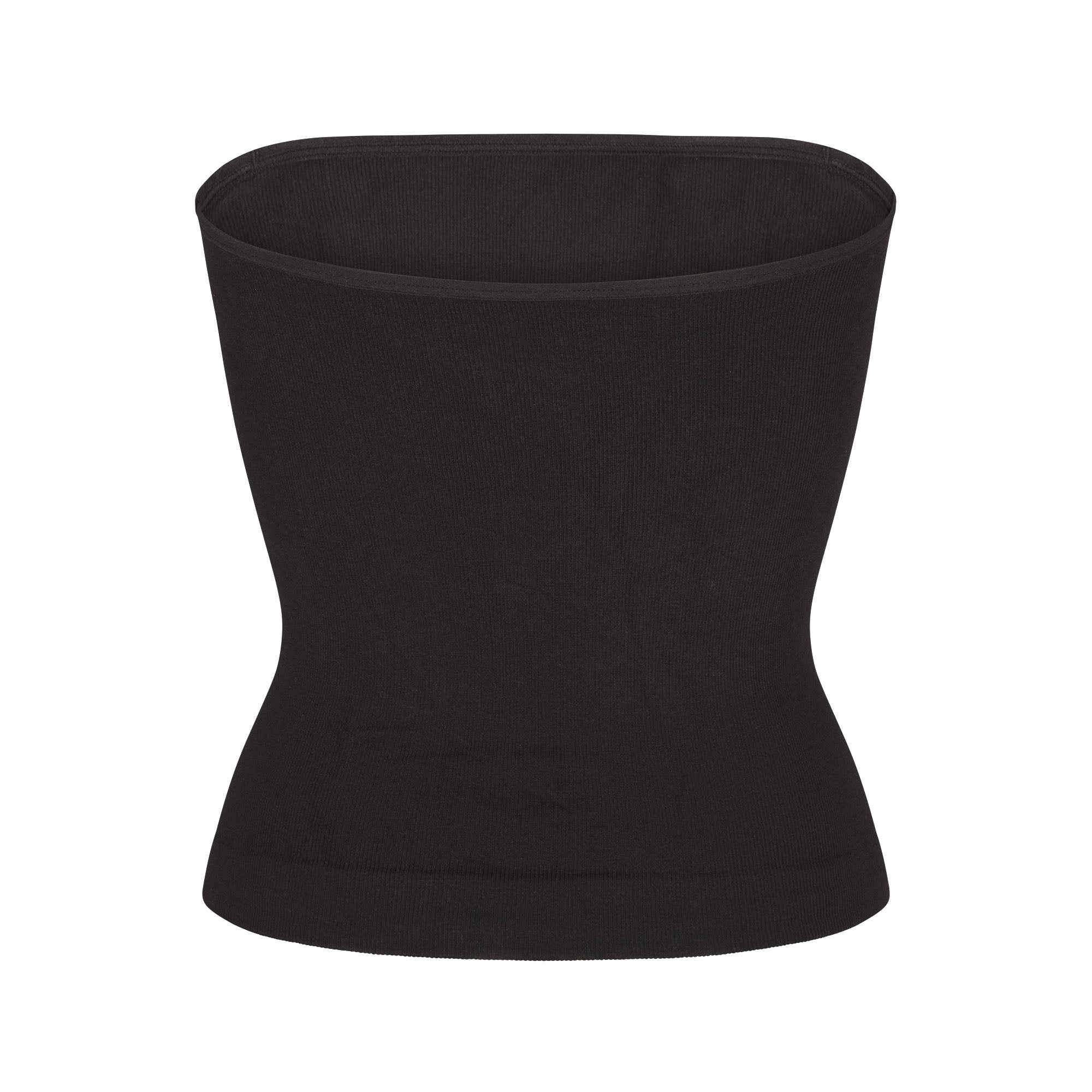 RECYCLED NYLON TUBE TOP | ONYX - RECYCLED NYLON TUBE TOP | ONYX