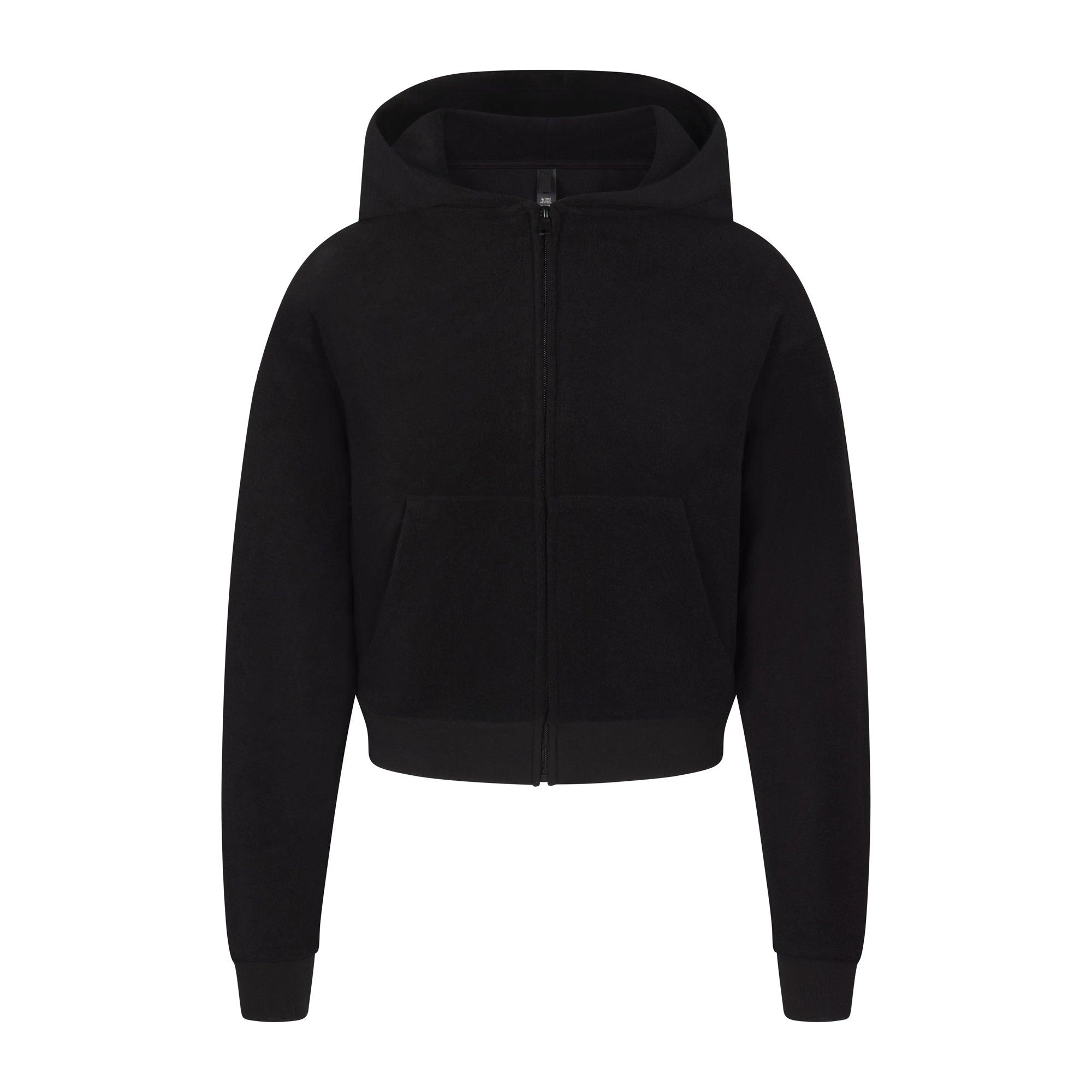 TERRY LOUNGE ZIP UP HOODIE | ONYX