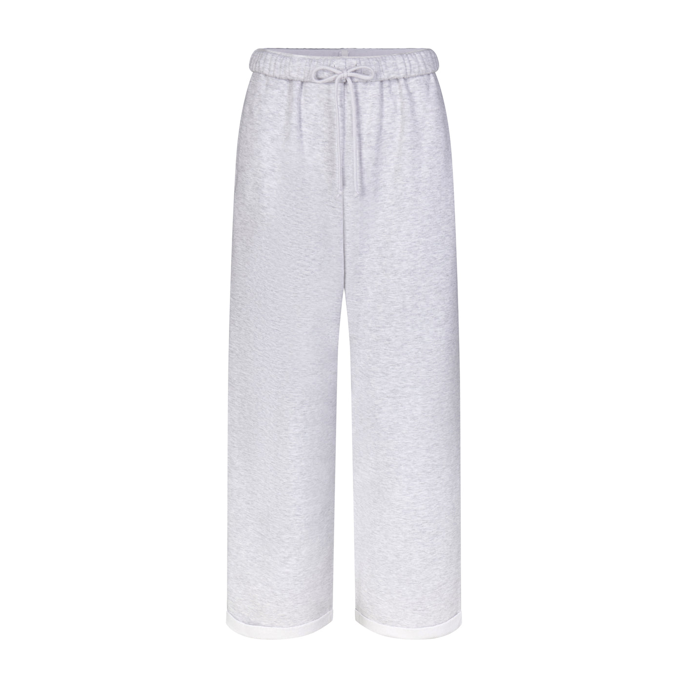 Buy Light Gray Side Pocket Straight Cargo Pants Cotton for Best