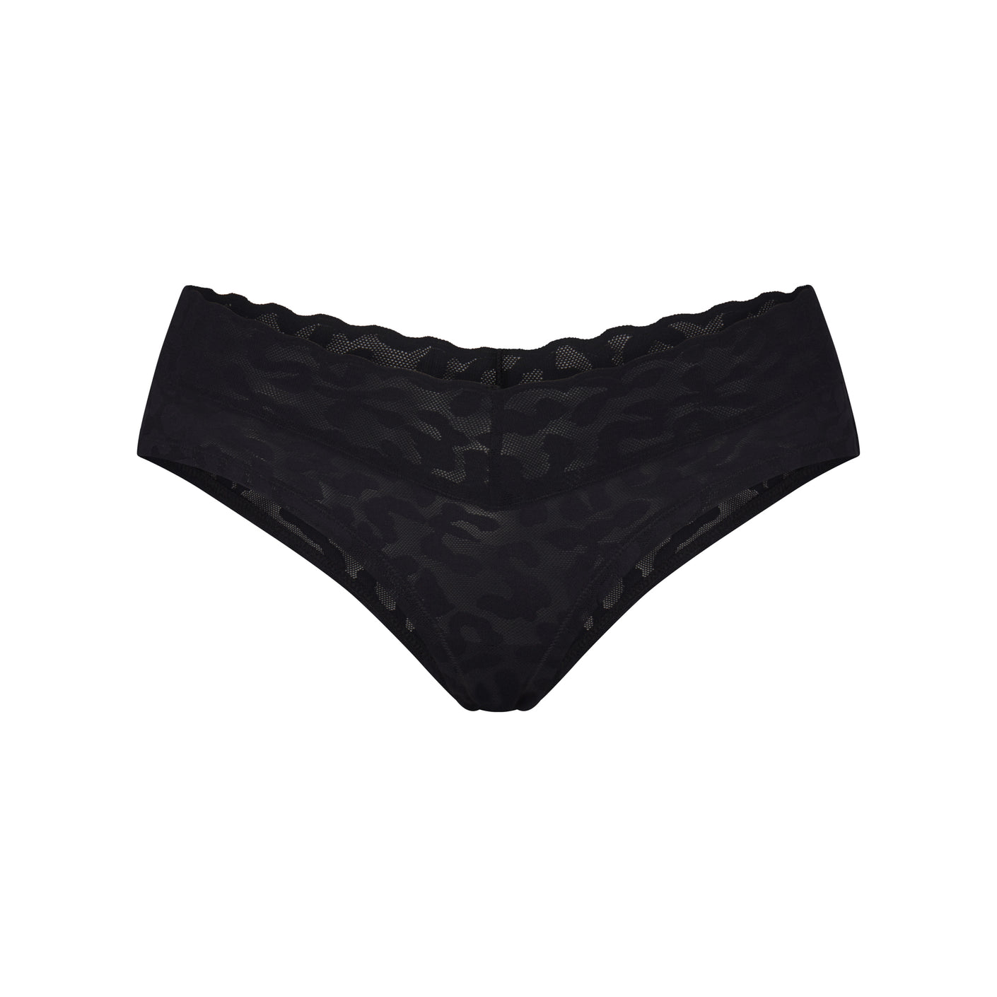 LOGO MESH LACE CHEEKY HIPSTER