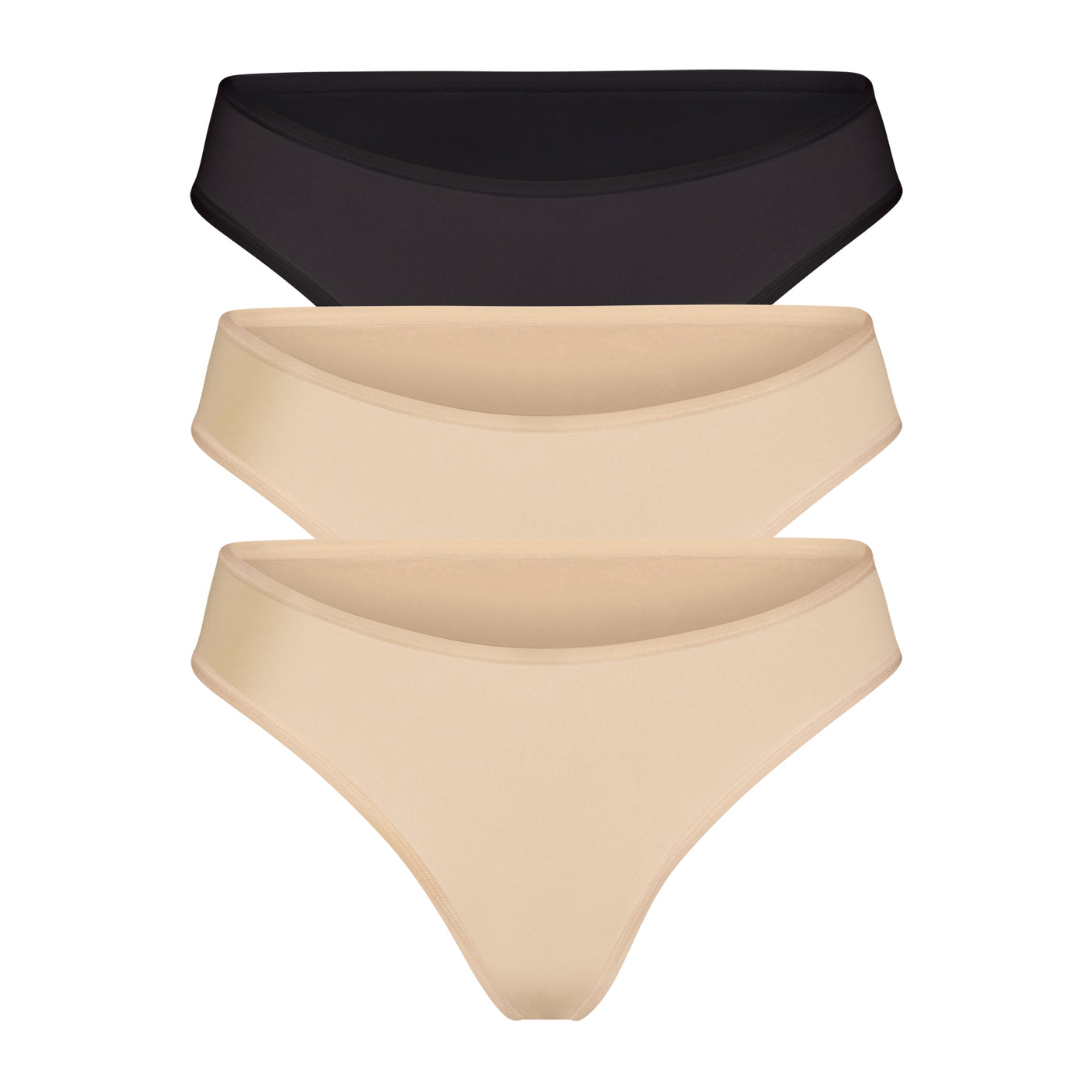 Buy Marks & Spencer Pack Of 3 High Leg Seamless Briefs In Multiple Colors