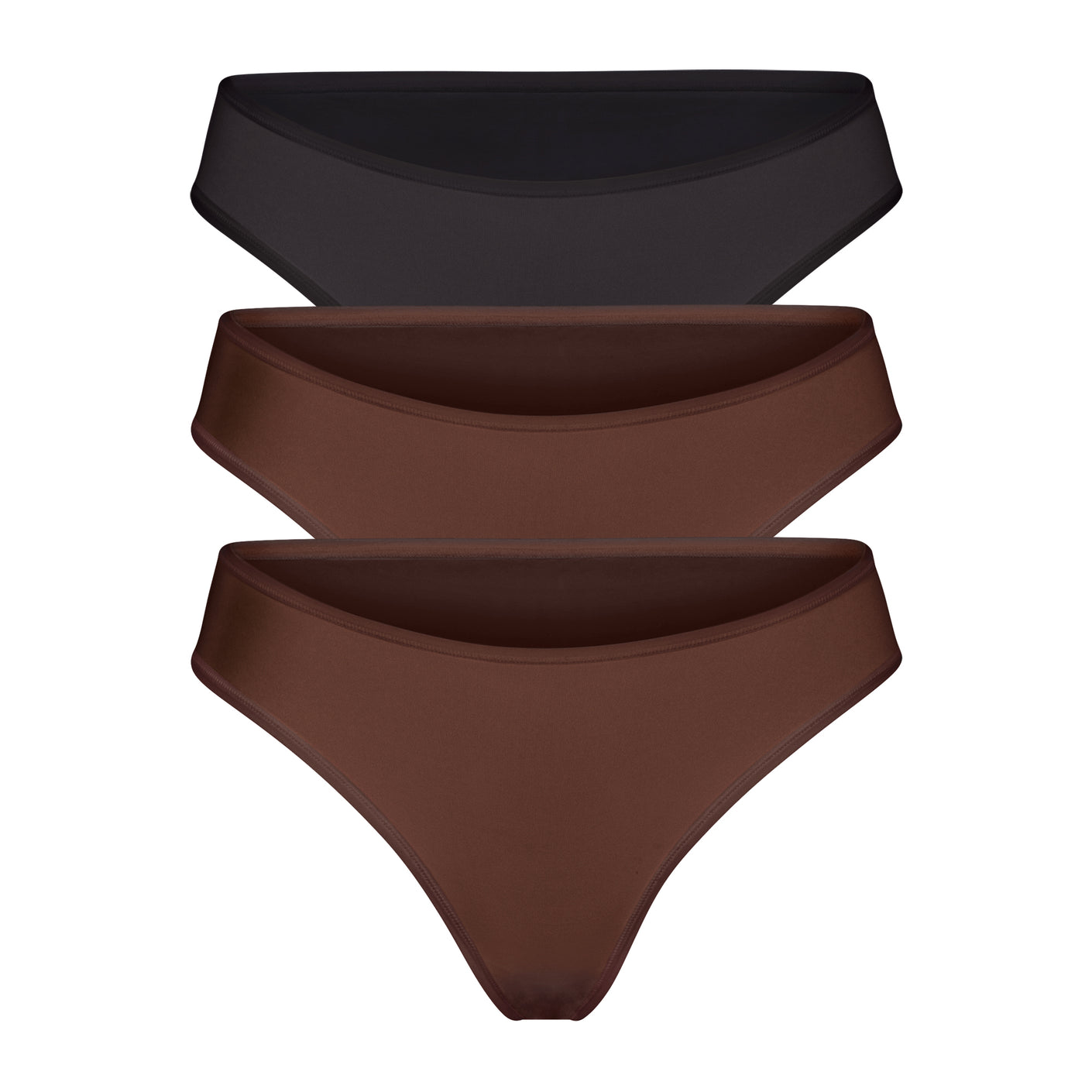 Womens Skims brown Fits Everybody Cheeky Briefs