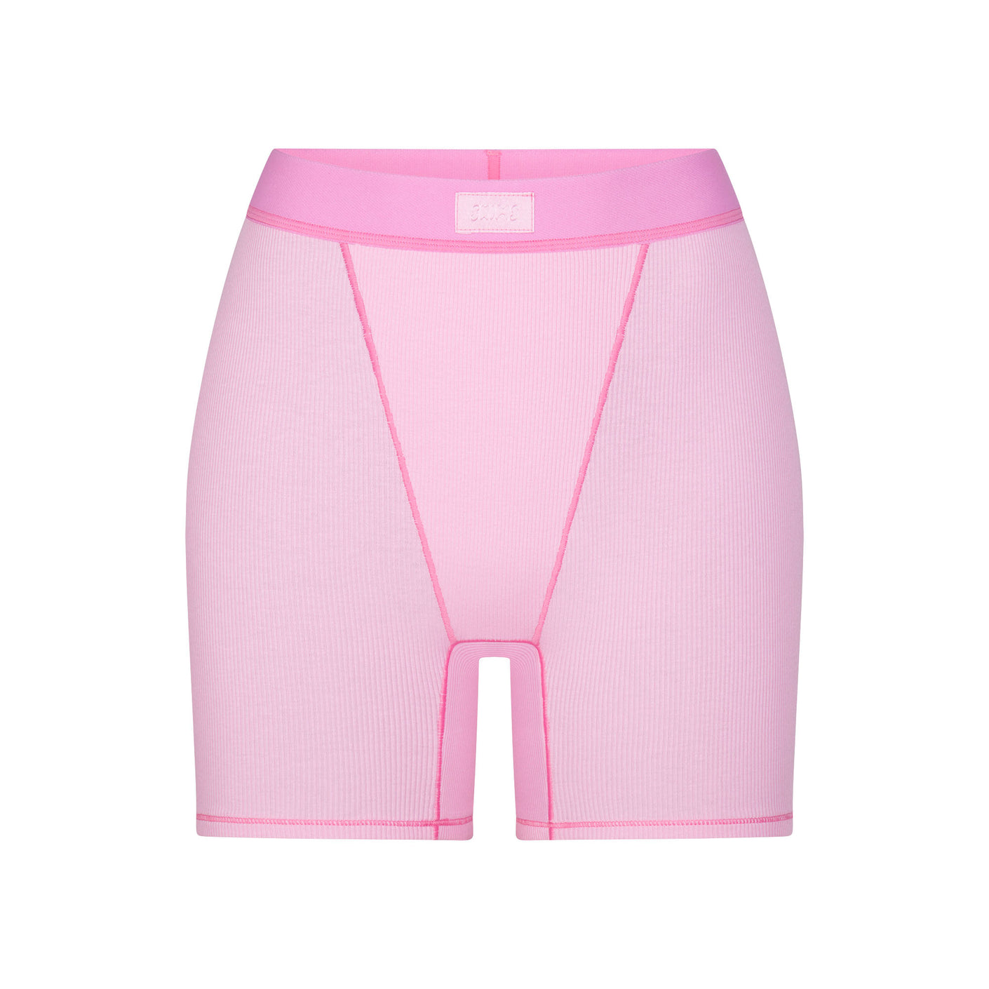 COTTON RIB BOXER | BUBBLE GUM