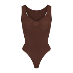 SEAMLESS SCULPT LOW BACK THONG BODYSUIT