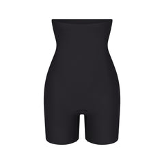 Womens Skims black Seamless Sculpt Strapless Shorts Bodysuit