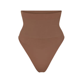 Womens Skims brown Core Control Thong | Harrods # {CountryCode}