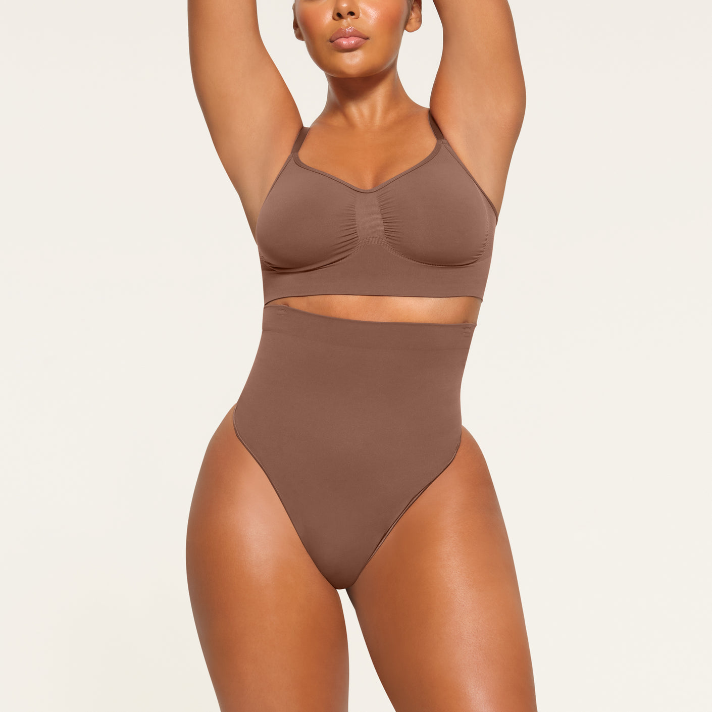 CORE CONTROL HIGH-WAISTED THONG | JASPER