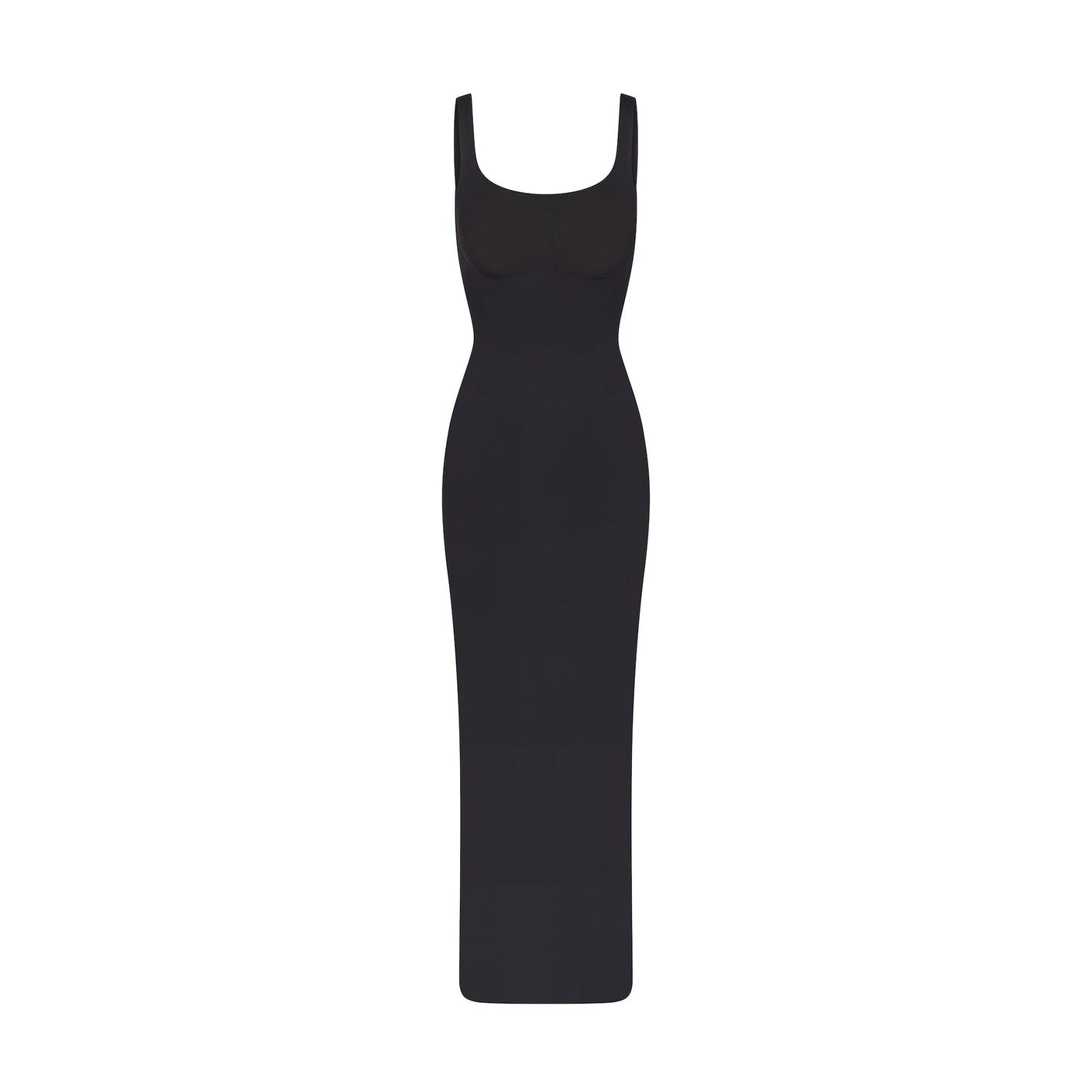 SKIMS, SKIMS Body Underwire Maxi Slip Dress, BLACK, Women