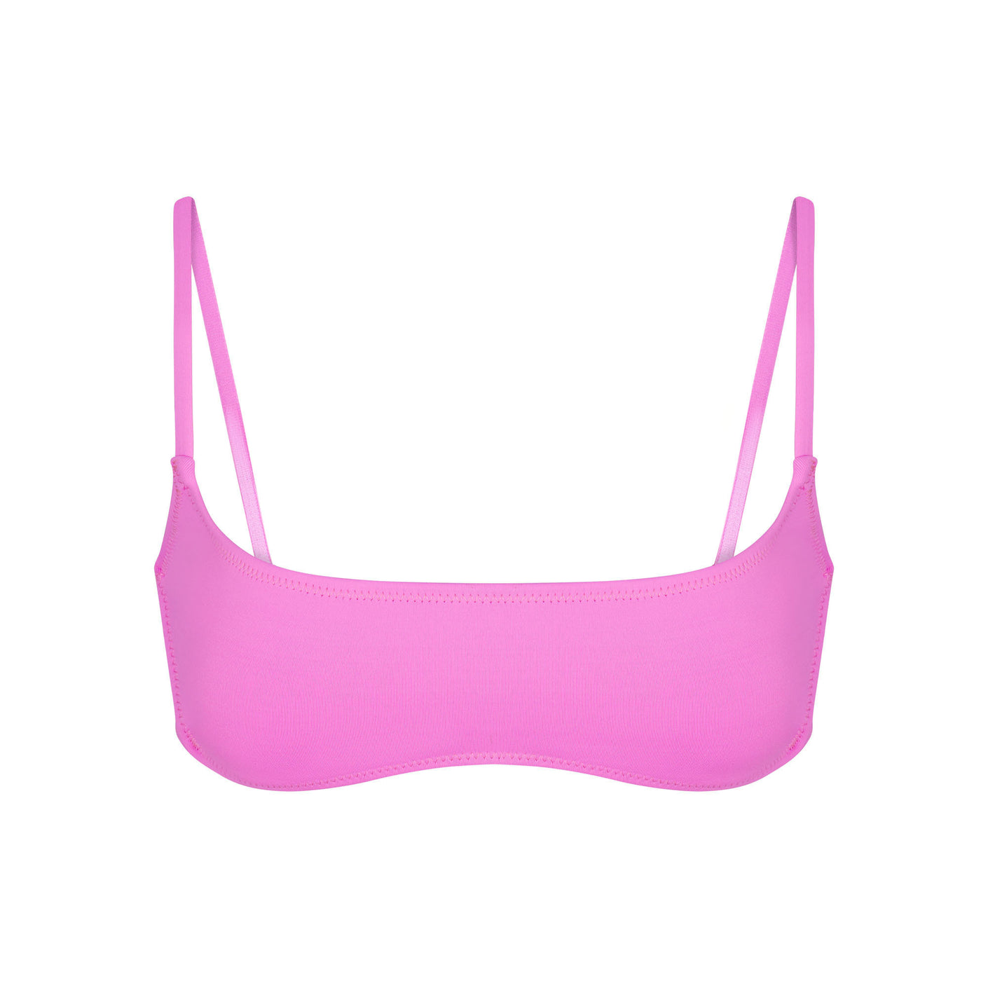 SIGNATURE SWIM MICRO SCOOP BIKINI TOP