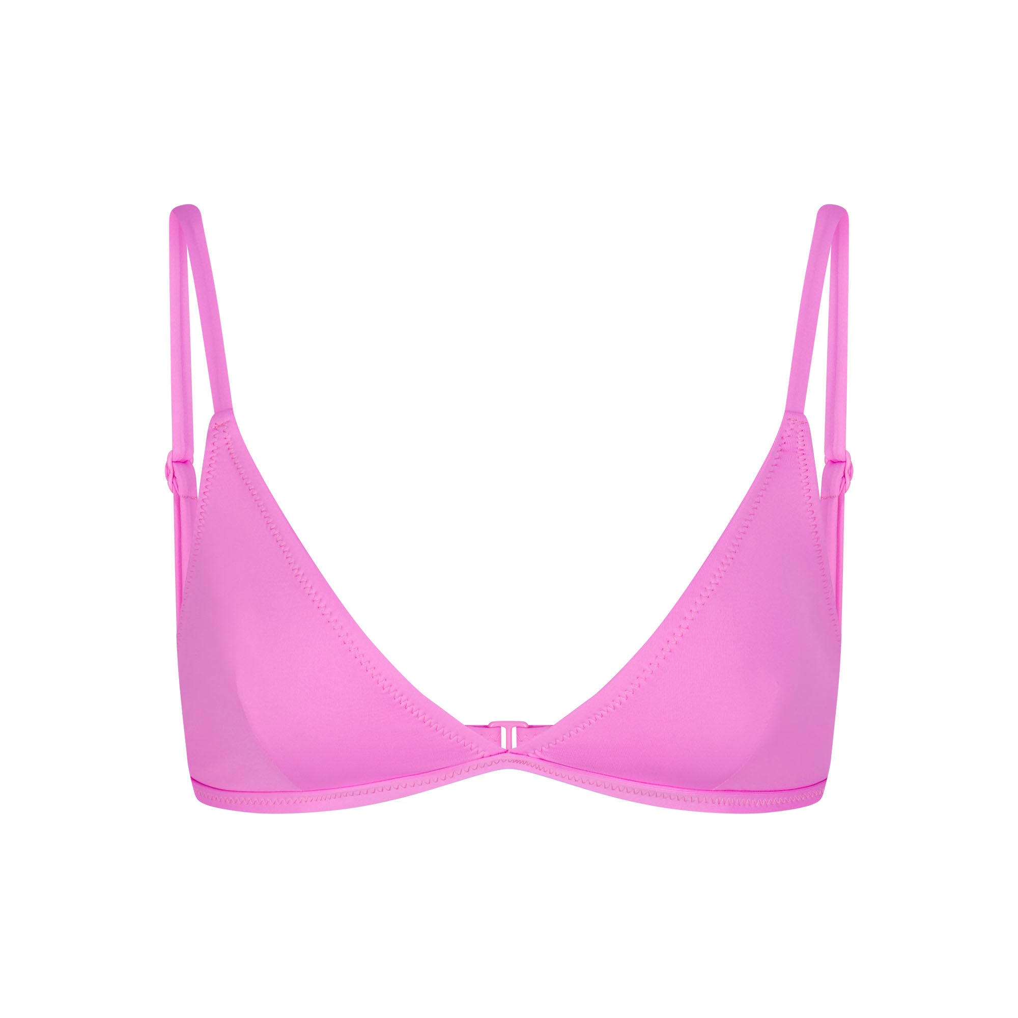 SIGNATURE SWIM ADJUSTABLE TRIANGLE TOP | NEON ORCHID