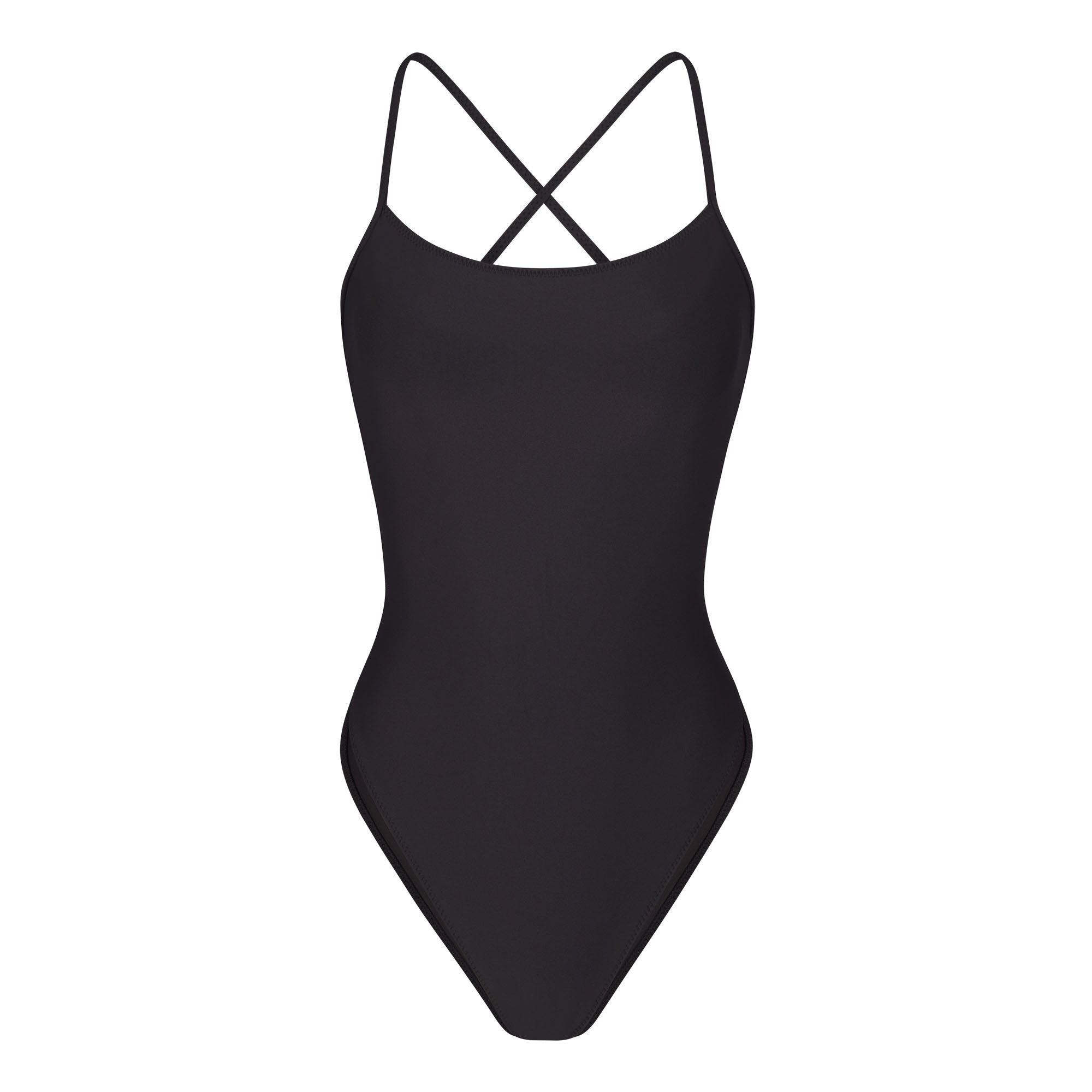 SIGNATURE SWIM CAMI ONE PIECE | ONYX