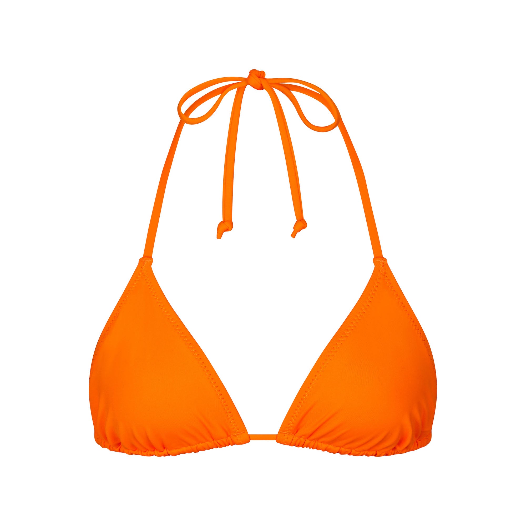 SIGNATURE SWIM TRIANGLE TOP | ORANGE - SIGNATURE SWIM TRIANGLE TOP | ORANGE