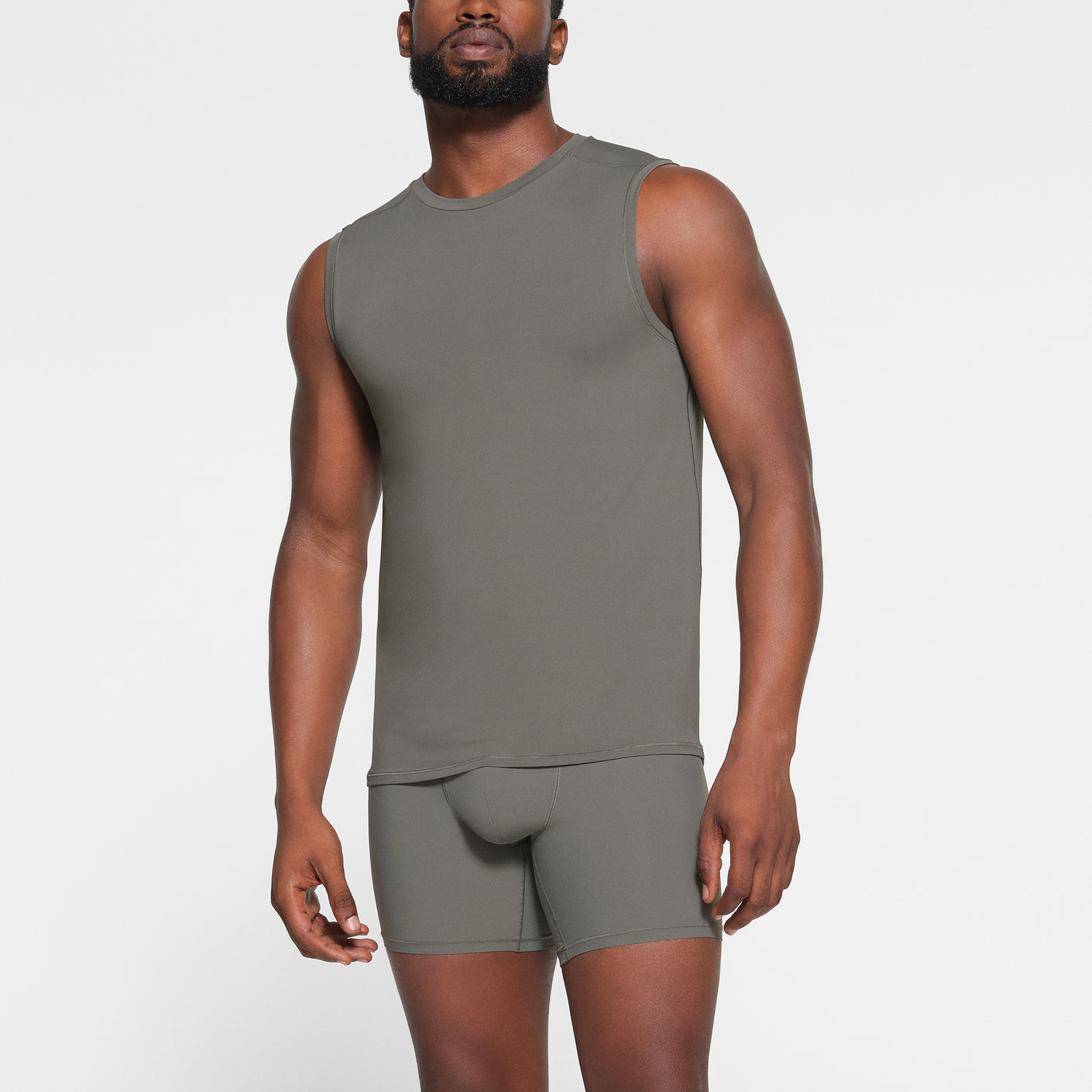 Muscle Tank Top Grey Men