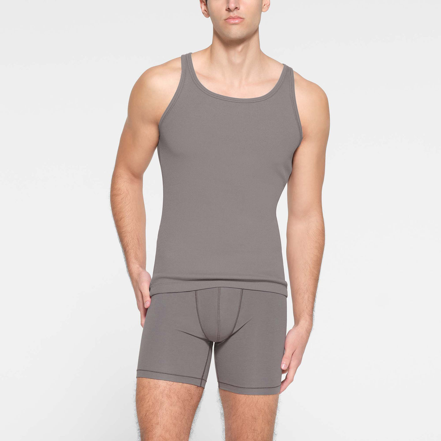 Skims Cotton Mens Tank 3 Pack - Heather Multi - XS and 35 other