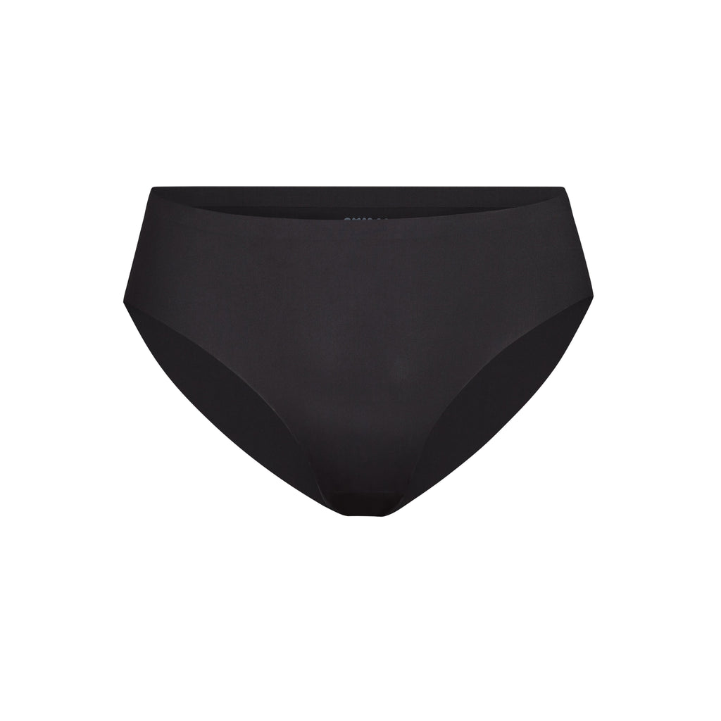 SMOOTH ESSENTIALS CHEEKY BRIEF - ONYX | SKIMS