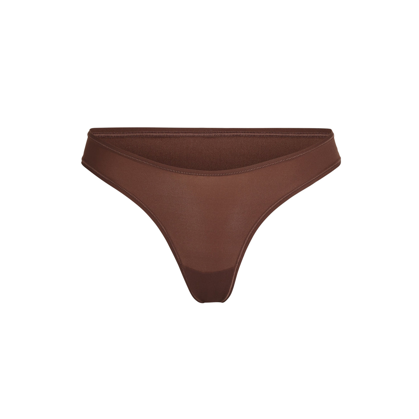 FITS EVERYBODY DIPPED FRONT THONG | COCOA