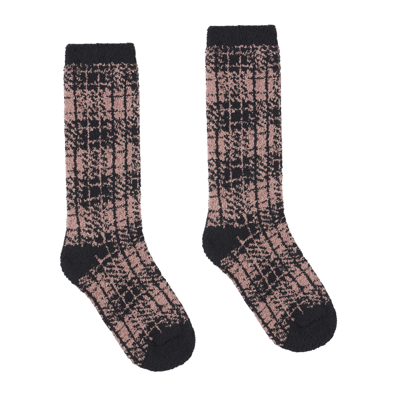 Cozy Knit Socks Plaid SKIMS