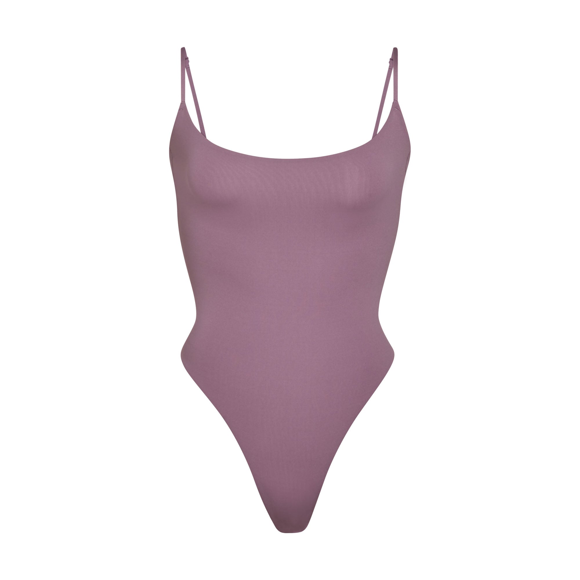 Fits Everybody Cami Bodysuit - Plum | SKIMS