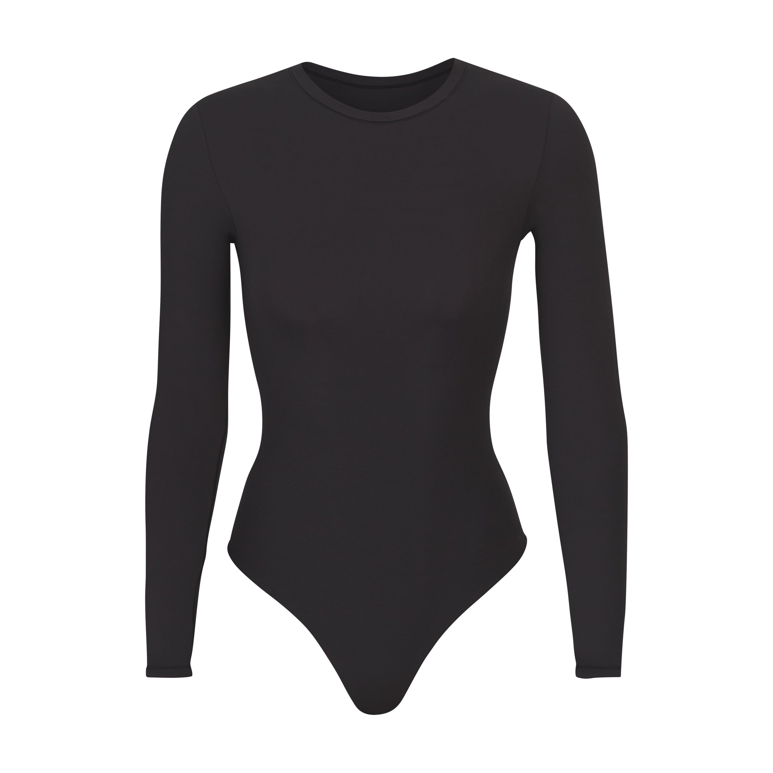 black skims bodysuit